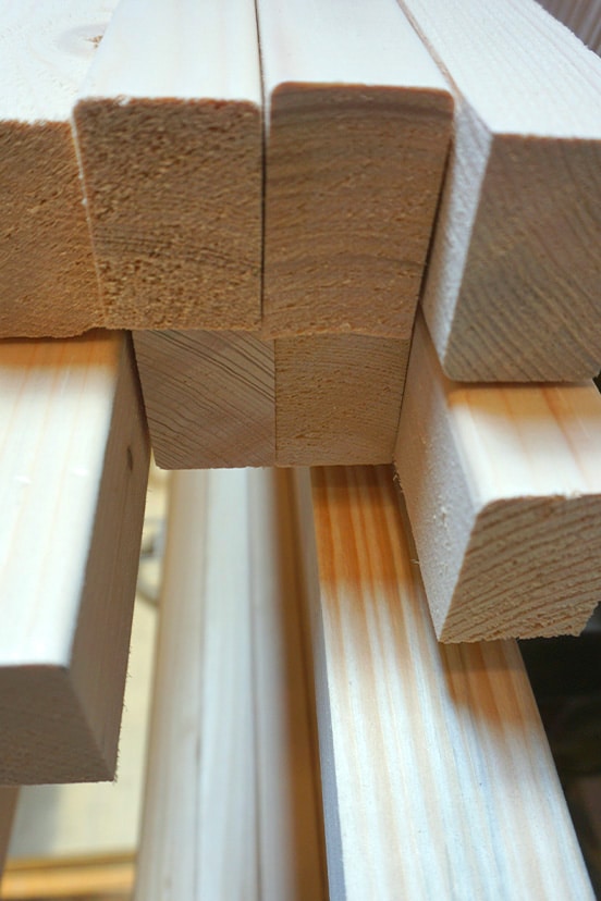 Almacén de madera para próximas fabricaciones